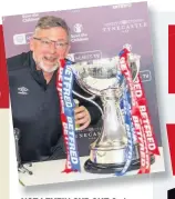  ??  ?? NOT LEVEIN CUP OUT Craig is hoping for Betfred success