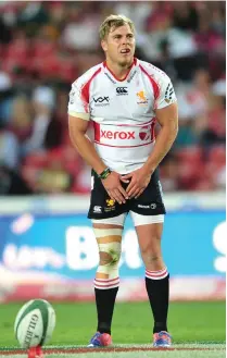  ??  ?? TOUGH TASK: Jaco van der Walt has a massive game ahead of him.