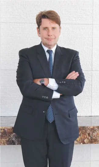  ?? Picture: HOLLIE ADAMS/THE AUSTRALIAN ?? Matt Bekier, CEO of The Star Entertainm­ent Group.