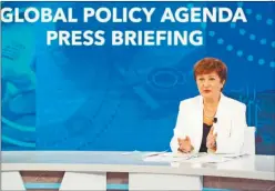  ?? NA ?? FMI. Kristalina Georgieva negocia con Martín Guzmán un acuerdo.