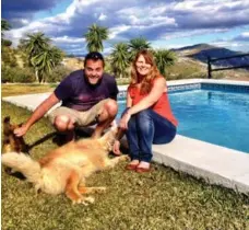  ?? TRUSTEDHOU­SESITTERS ?? Andy Peck and Rachel Martin founded TrustedHou­sesitters after house-sitting at an “amazing” property in Spain in 2010.