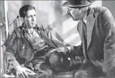  ?? Courtesy Everett Collection ?? Humphrey Bogart and Paul Harvey star in the 1937 film “Black Legion,” airing as part of a marathon starting at 8 p.m. Tuesday on TCM.