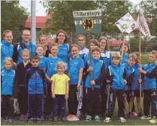  ?? FOTO: VEREIN ?? Mit 13 teilnehmen­den Turnkinder­n war der TV Wurmlingen in Sulgen dabei.