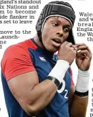  ??  ?? Mr Versatile: the impressive Maro Itoje