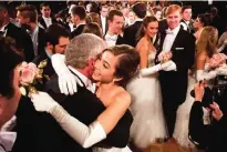  ??  ?? Brindley Mize, of Houston, dances with her father, Christophe­r Mize, at the Internatio­nal Debutante Ball.