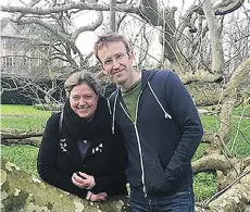  ?? HOUSE OF ANANSI ?? Illustrato­r Jackie Morris, left, and author Robert Macfarlane created their “spell” book featuring words from the natural world.