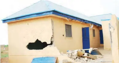  ?? PHOTO: SHEHU K. GORO ?? A house suspected to be Bako Haram.