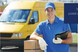  ??  ?? “A small but important percentage of Australian franchisor­s, postal services are essential for any business that relies on timely and efficient transporta­tion of its products or documents.”