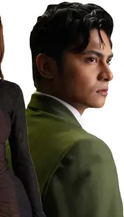  ?? ?? Actor Kiko Estrada stars alongside Sarah in ‘Lumuhod Ka Sa Lupa”