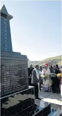  ?? Picture: LULAMILE FENI ?? HISTORICAL MOMENT: Several people were killed and others injured at Ingquza Hill on June 6 1960.