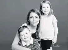  ??  ?? Kanaye Renfrew, seen here with her children, was killed in a 2016 crash.