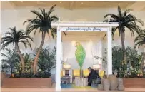  ?? TAIMY ALVAREZ/STAFF FILE PHOTO ?? Cabana-style social areas set the tone for the reception area of the 349-room Margaritav­ille Beach Resort.