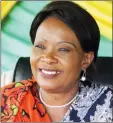  ??  ?? First Lady Auxilia Mnangagwa