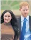  ??  ?? The Sussexes