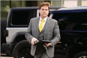  ?? ASSOCIATED PRESS FILE PHOTO ?? Dr. Craig Wright arrives at the Federal Courthouse, on Nov. 16, 2021, in Miami.