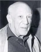  ??  ?? Spanish artist Pablo
Picasso in 1959.