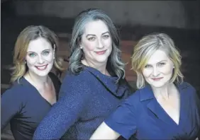  ??  ?? From left, Anne Jennifer Nash, Sharon O’connell Campbell and Sylvia Stoner will be among the performers at “Sister - Show Me Eternity.”