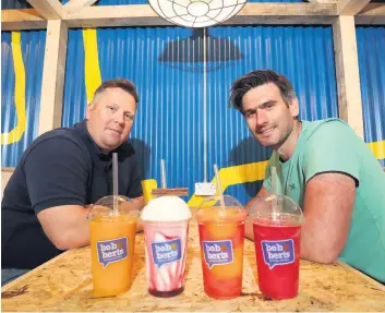  ??  ?? Venture Co-owners Colin Mcclean and David Ferguson plan to launch the new Stirling store in October