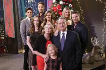  ?? SONJA FLEMMING/CBS ?? Storylines on The Young and The Restless, like other daytime soaps, become family-oriented around Christmas.