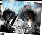  ??  ?? WORLD-BEATERS: Framestore’s work in Harry Potter, left, and space drama Gravity