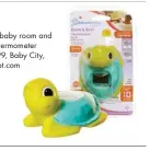  ??  ?? Dreambaby room and bath thermomete­r R259.99, Baby City, takealot.com