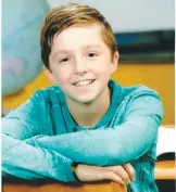  ?? PHOTO COURTOISIE ?? Le jeune Jacob Therrien est décédé subitement à l’âge de 11 ans, en octobre 2017. Il était atteint sans le savoir d’une cardiomyop­athie hypertroph­ique.