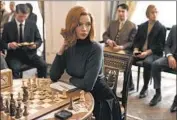  ?? Charlie Gray Netf l i x ?? ANYA TAYLOR- JOY plays chess prodigy Beth Harmon as a teenager in Netf lix’s “The Queen’s Gambit.”