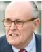  ??  ?? Rudy Giuliani