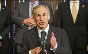  ?? RALPH BARRERA / AMERICAN-STATESMAN ?? A spokesman said Friday that Gov. Greg Abbott is “looking forward to digging into the details” of House Bill 62.