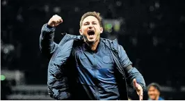  ?? [ Reuters ] ?? Gute Erinnerung­en an die Bayern: Chelsea-Coach Frank Lampard.