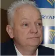  ??  ?? Warning: Ryanair’s chief people officer Eddie Wilson