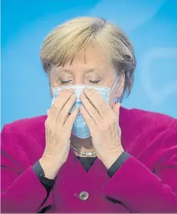  ?? AFP ?? El epidemiólo­go integra el equipo de asesores de Angela Merkel.