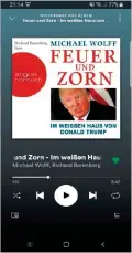  ??  ?? Das Speichern einer Hörbuchpos­ition ist in Spotify nur über Umwege möglich, etwa über eine Markierung.