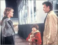  ??  ?? ROMCOM MAGIC: Meg Ryan and Tom Hanks in Sleepless in Seattle.