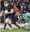  ?? PHOTO: ODT FILES ?? Looking forward . . . All Black Jordie Barrett has signed with New Zealand Rugby until 2028.