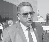  ?? ?? En todos los rubros, desde hace tres años, bajan los delitos en Celaya; así lo señala Jesús Rivera, Secretario de Seguridad Ciudadana municipal.