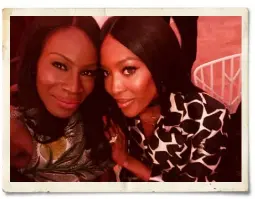  ??  ?? AMMA ASANTE ON NAOMI CAMPBELL