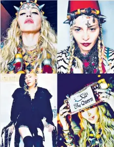  ??  ?? Self-publicist: Madonna, who celebrated her 60th birthday yesterday, did you hear?