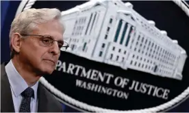  ?? Photograph: Olivier Douliery/AFP/Getty Images ?? The US attorney general, Merrick Garland, has said ‘we will follow the facts’ in investigat­ing the events of 6 January 2021.