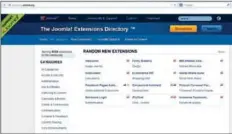  ??  ?? Figure 1: Joomla extensions