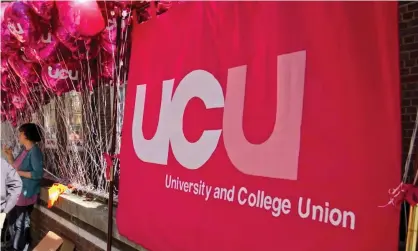  ?? Photograph: Peter Barbe/Alamy ?? ‘The University and College Union (UCU) organised the strike ballots.’