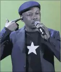  ??  ?? Retour gagnant pour MC Solaar. Le chanteur récemment auréolé d’une Victoire de la musique sera la star de cette deuxième édition.