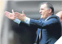  ??  ?? ■ Coventry boss Tony Mowbray.