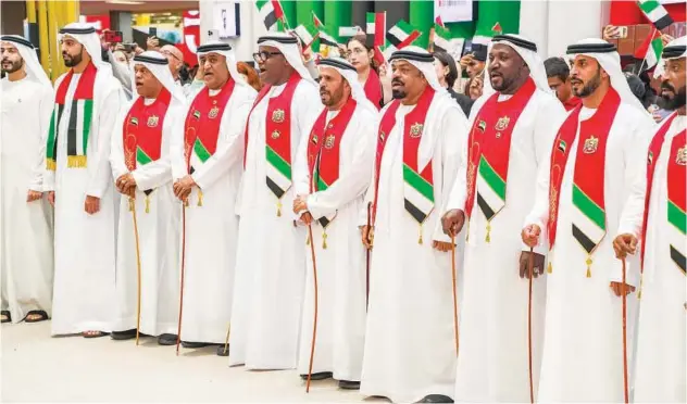  ?? ?? ↑
Sharjah Pavilion celebrated the UAE’S 51st National Day at the Guadalajar­a Internatio­nal Book Fair 2022 in Mexico.