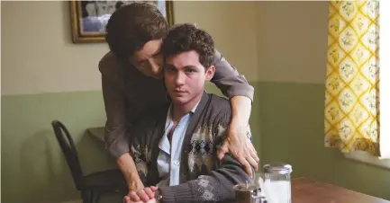  ??  ?? LOGAN LERMAN stars as a troubled Jewish college student in the ’50s in ‘Indignatio­n.’