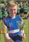  ??  ?? Sharks captain Ben Finlay with the Champions’ Cup.