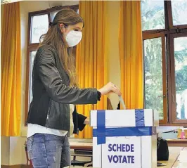  ?? ?? Votación. El aborto era ilegal en San Marino gracias a una ley que databa de 1865.