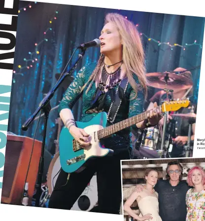  ?? TRISTAR PICTURES ?? Meryl Streep stars in Ricki and the Flash.