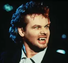  ??  ?? Geraint Wyn Davies as a vampire in Forever Knight.