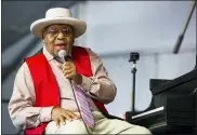  ?? SOPHIA GERMER — THE ASSOCIATED PRESS FILE ?? Ellis Marsalis is shown during the New Orleans Jazz & Heritage Festival in New Orleans in 2019. New Orleans Mayor LaToya Cantrell announced Wednesday, April 1, 2020, that Marsalis has died. He was 85.